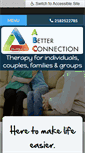 Mobile Screenshot of abetterconnectioninc.com